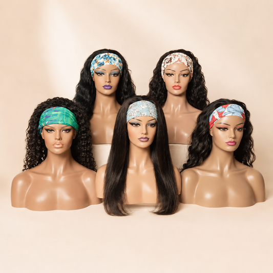 Perruque Bandeau  | Cheveux humains ROXBI