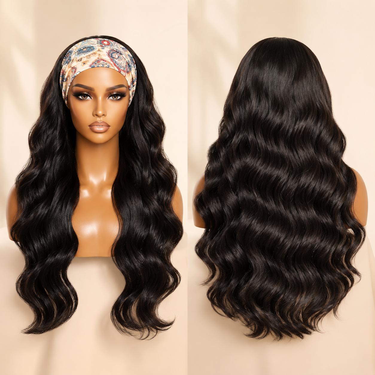Perruque Bandeau  | Cheveux humains ROXBI